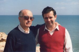 Miguel Fernández y Francisco Rincón. Aguadú. Melilla 1985